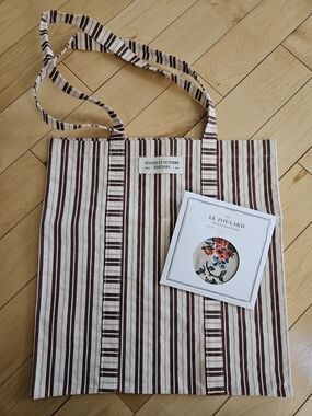 Tote Bag and Scarf